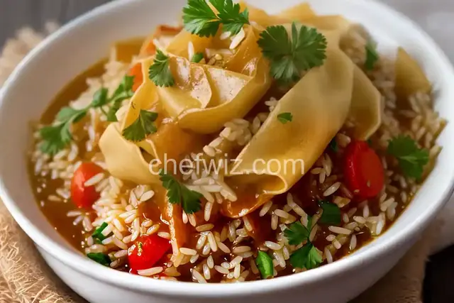 Oozi \ Quzi \Qoozi, filo wrapped rice