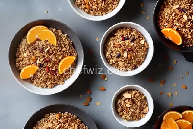 Orange & Almond Granola