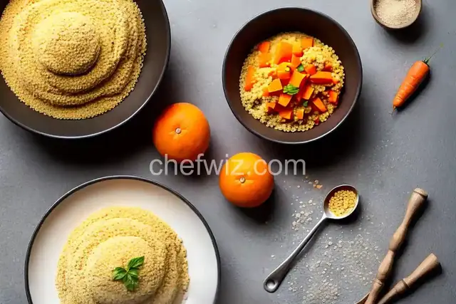 Orange, Apricot and Carrot Couscous