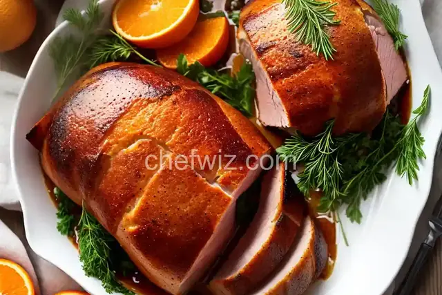 Orange Baked Ham