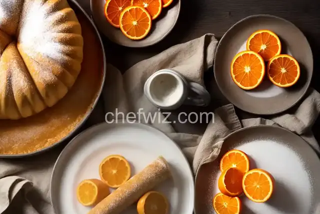 Orange Cardamom Krumkake