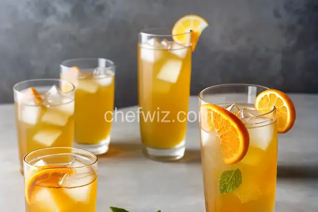 Orange-Cardamom Spritzer