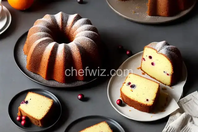 Orange-Cranberry Bundt Cake
