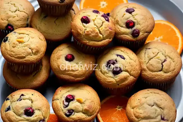 Orange-Cranberry Muffins