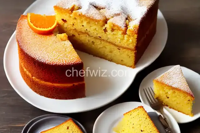 Orange Drizzle Cake