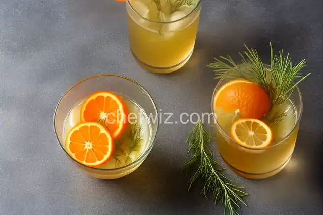 Orange-Fennel Water