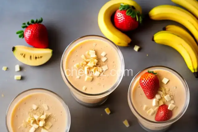 Orange Julius strawberry and banana smoothie copycat
