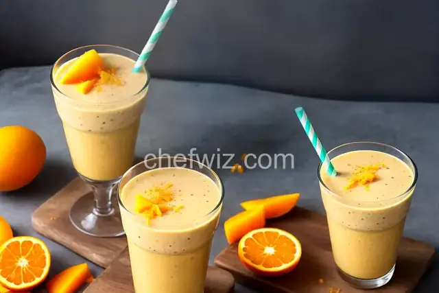 Orange Mango Smoothie