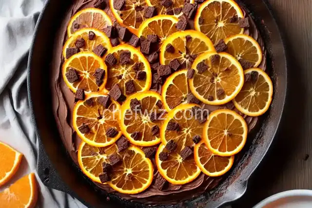 Orange Peel Campfire Brownies