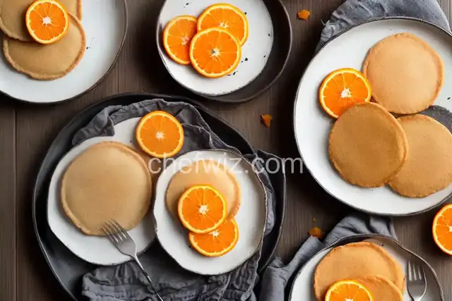 Orange Pikelets