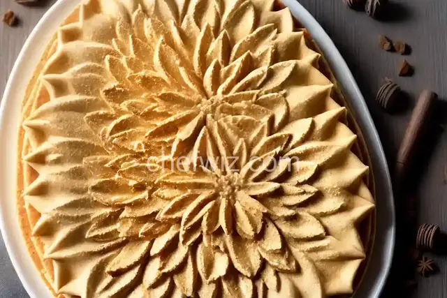 Orange Pizzelle