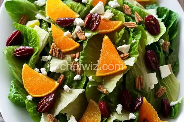 Orange Romaine Salad