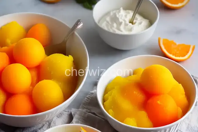 Orange Sherbet I