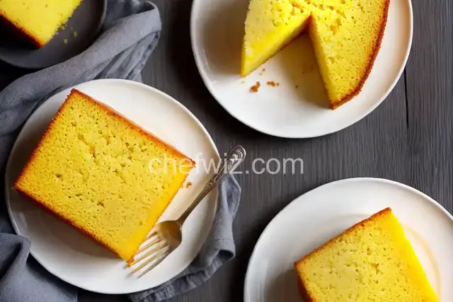 Orange Sponge Cake