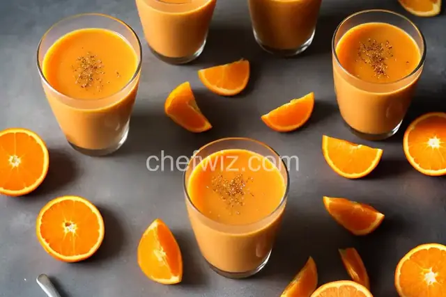 Orange Sweet Potato Juice Recipe