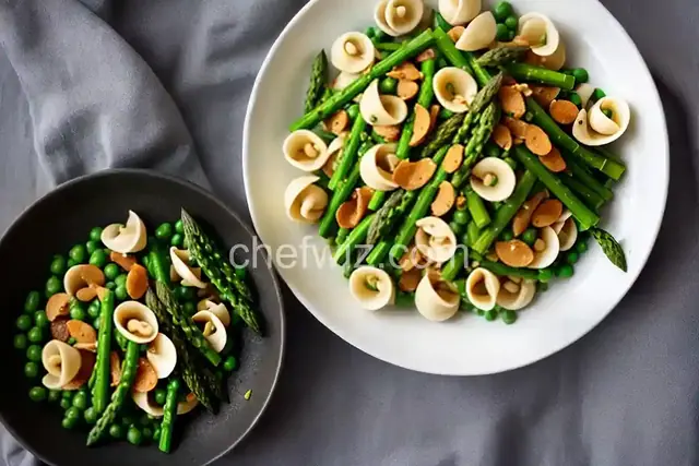 Orecchiette with Asparagus and Peas