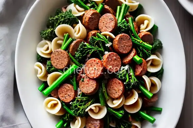 Orecchiette with Broccolini and Sausage