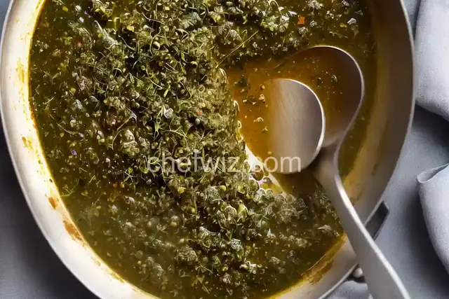 Oregano-Chile Chimichurri
