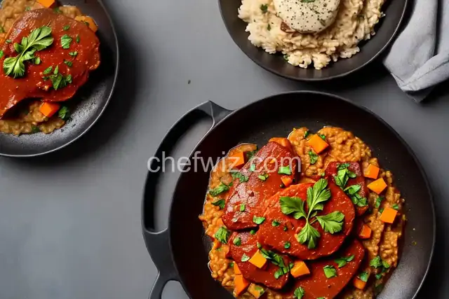 Osso Buco with Risotto Milanese