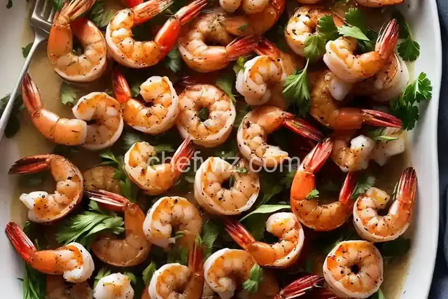 Our Backyard Grilled Garlic-Butter Shrimp