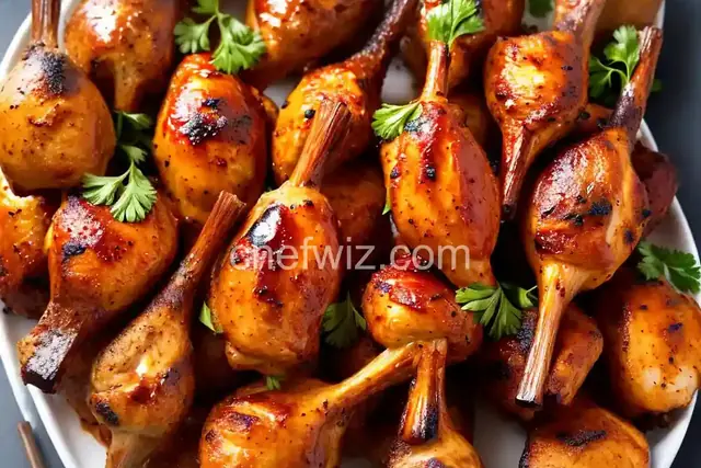 Oven BBQ Chicken Drumsticks