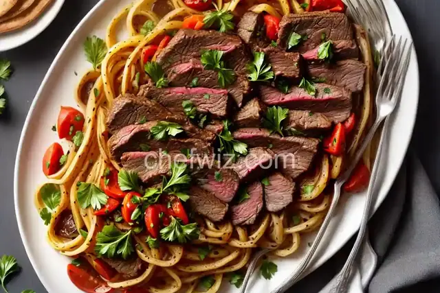 Oven-Baked Beef Tagliata