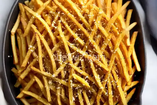 Oven Baked Parmesan French Fries