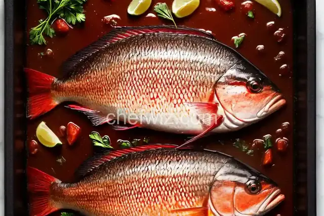 Oven Baked Red Snapper