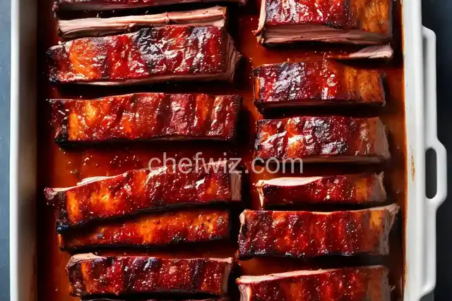 Oven-Barbecued Baby Back Ribs