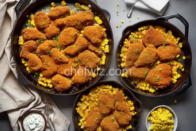 Oven-Fried Chicken with a Corn Flake Crust