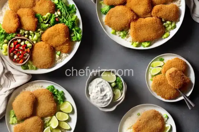 Oven-Fried Panko Chicken
