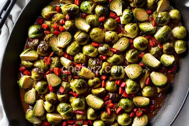 Oven-Roasted Brussels Sprouts with Garlic