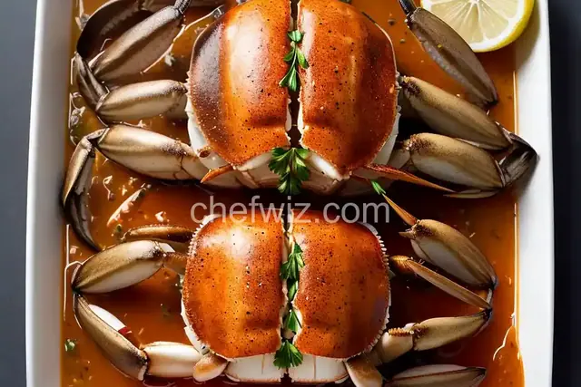 Oven-Roasted Dungeness Crab