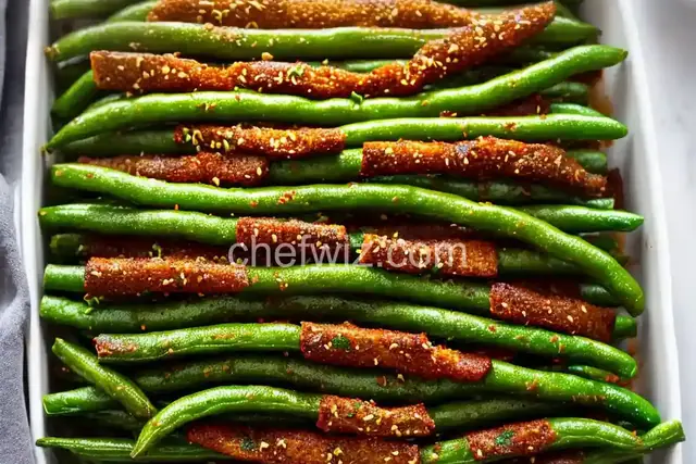 Oven Roasted Green Beans