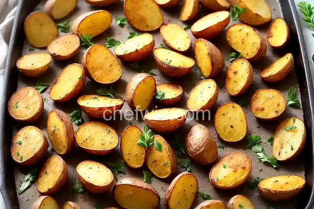 Oven Roasted Parmesan Potatoes