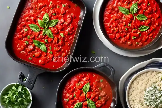Oven-Roasted Tomato Sauce