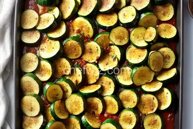 Oven-Roasted Zucchini