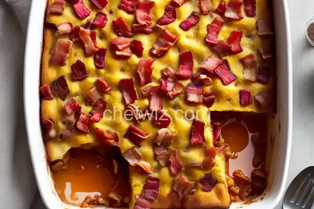 Overnight Bacon Brunch Casserole