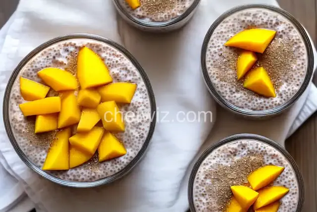 Overnight Mango Chia Pudding