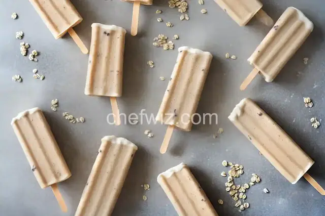 Overnight Oat Ice Pops