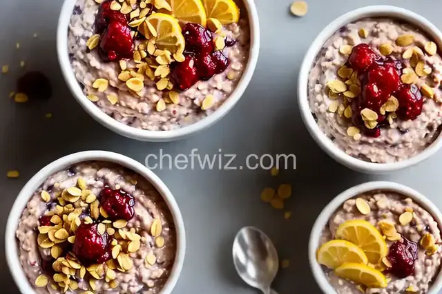 Overnight Oats with Jam