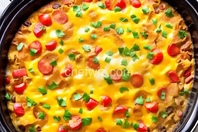 Overnight Slow Cooker Breakfast Casserole