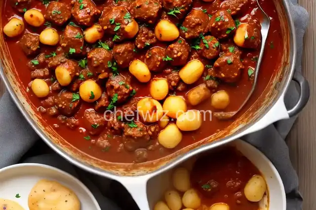 Oxtail Ragù with Semolina Gnocchi