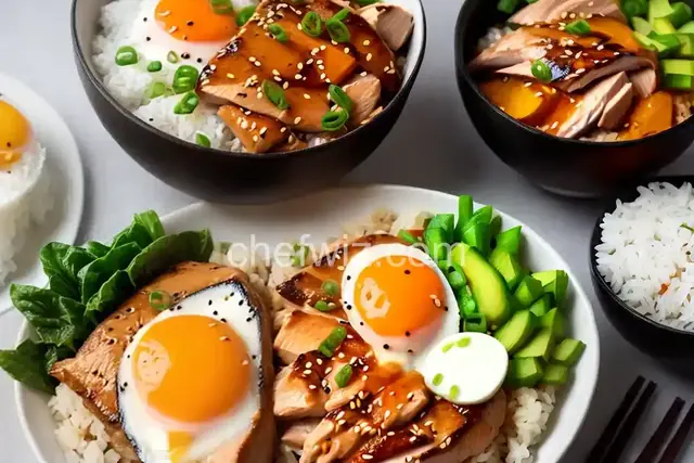 Oyako Donburi (Chicken and Egg on Rice)