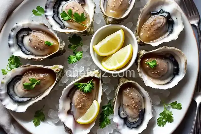 Oysters with Champagne-Vinegar Mignonette