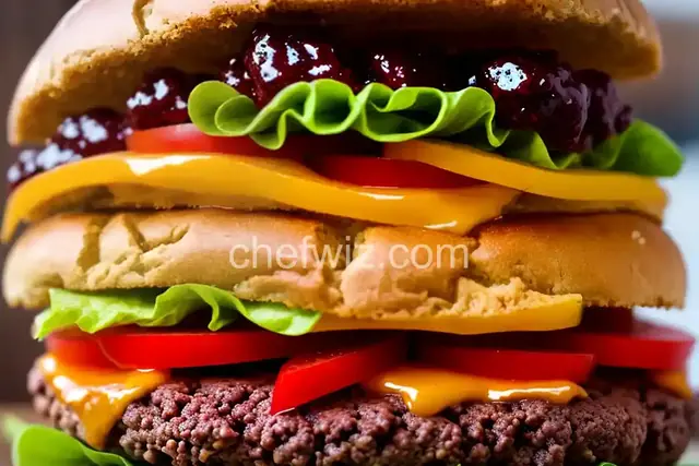 PB and J Burger