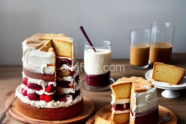 PB&J Dome Cake