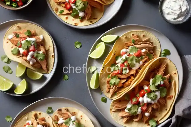 Pablito's Chicken Tacos