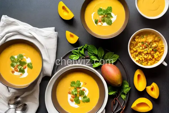 Pack-and-Pour Mango Soup