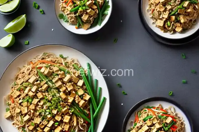 Pad Thai with Tofu